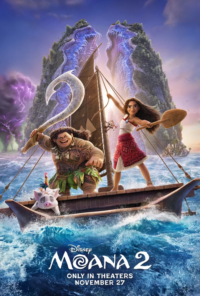 海洋奇缘2 4K蓝光原盘/魔海奇缘2(港) / 莫阿娜2 2024 Moana 2，云资解忧库